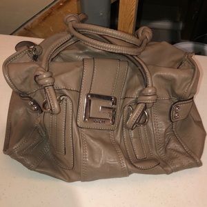 Guess Tan satchel purse